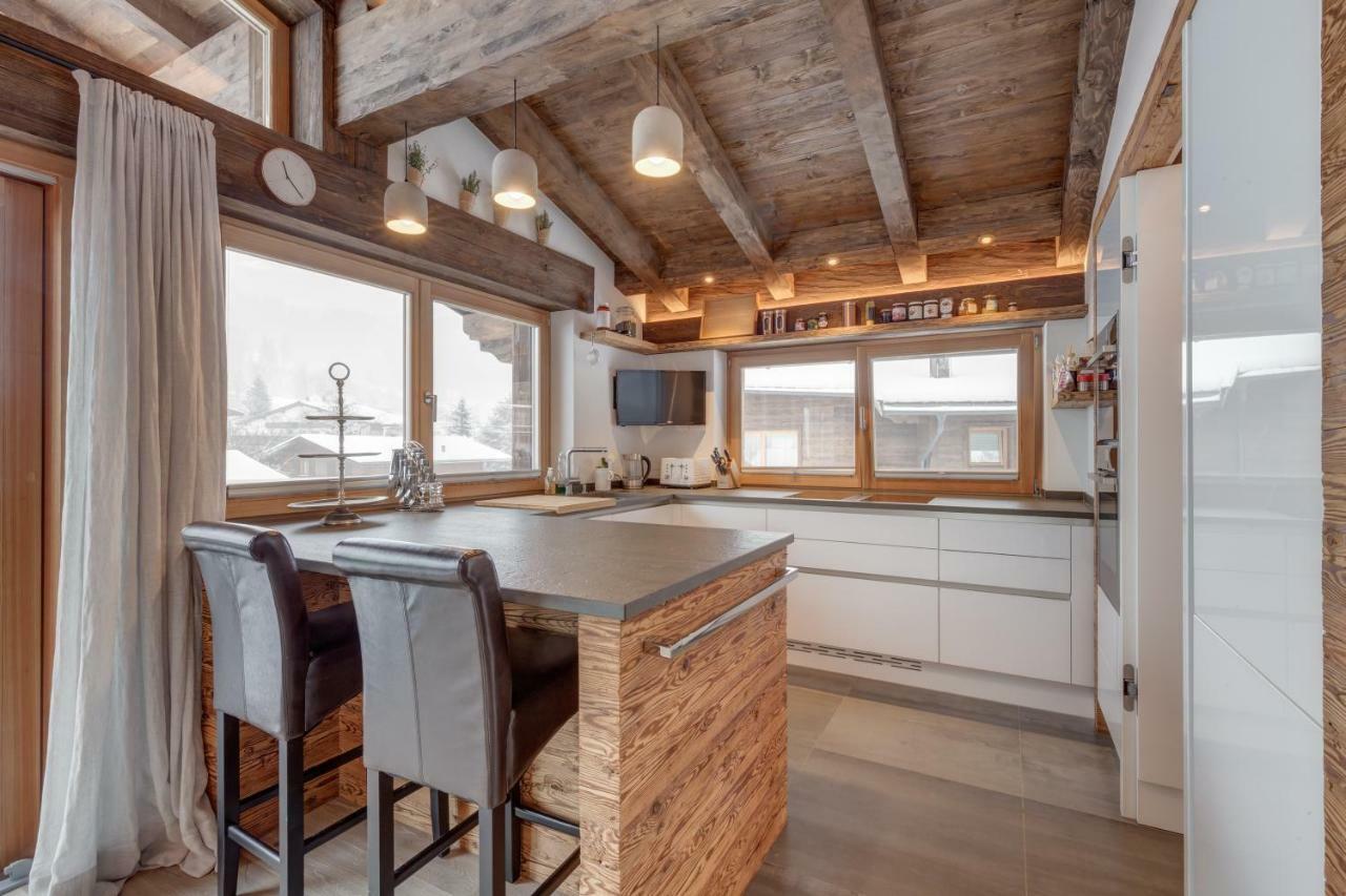 Villa Mountainview - Kirchberg bei Kitzbühel, Sauna, Kamin, Whirlpool, nicht weit zu den Skiliften Kirchberg in Tirol Exterior foto