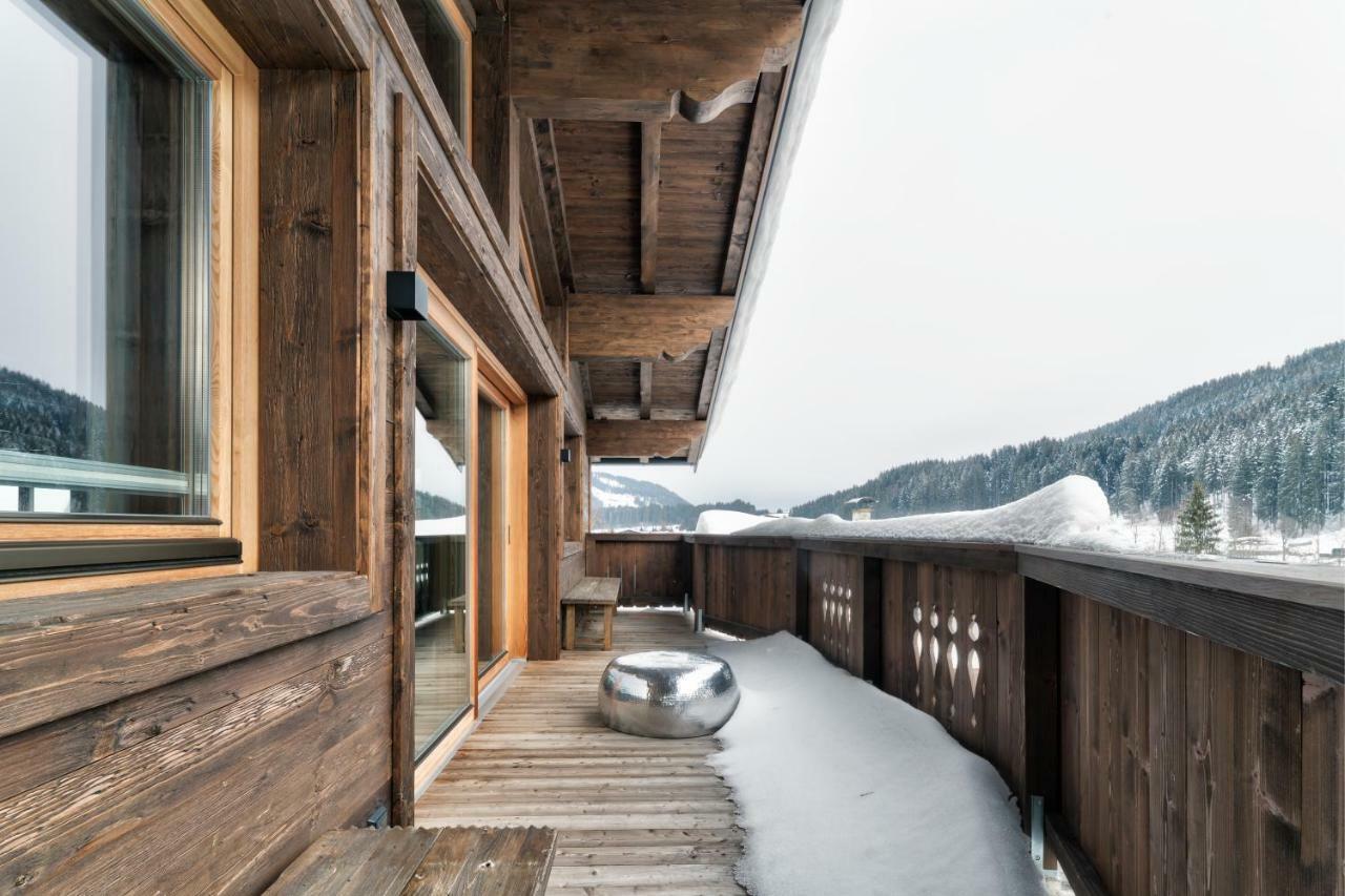 Villa Mountainview - Kirchberg bei Kitzbühel, Sauna, Kamin, Whirlpool, nicht weit zu den Skiliften Kirchberg in Tirol Exterior foto